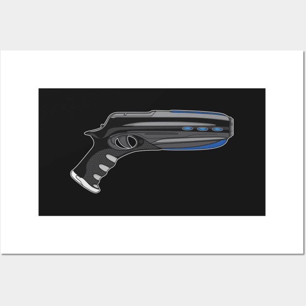 MIB Pistol Wall Art by Woah_Jonny